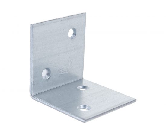 Мебельный уголок с шурупом Невский Крепеж оцинк. 40х40х40х2 мм, 4 шт. 922974 