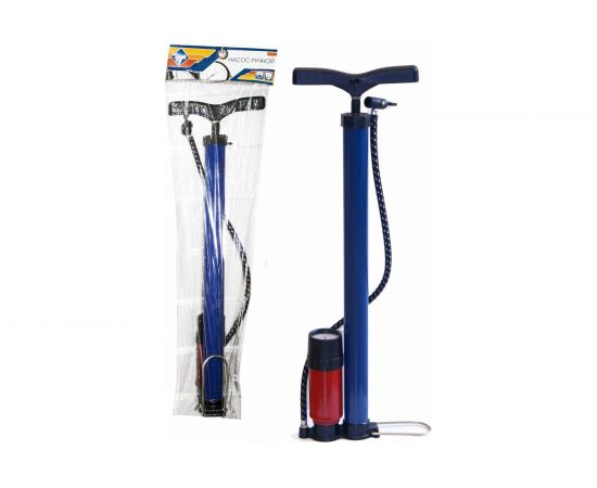 Ручной насос с дополнительным цилиндром и манометром Nova Bright 39139 