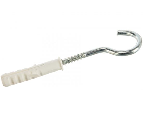 Распорный дюбель Зубр МАСТЕР тип ЕВРО с шурупом-полукольцом, 8х40 / 5х75 мм, 6 шт 30686-08-40 – изображение 2