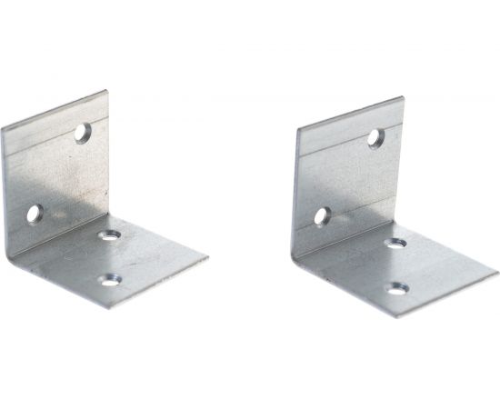 Мебельный уголок с шурупом Невский Крепеж оцинк. 40х40х40х2 мм, 4 шт. 922974 – изображение 2