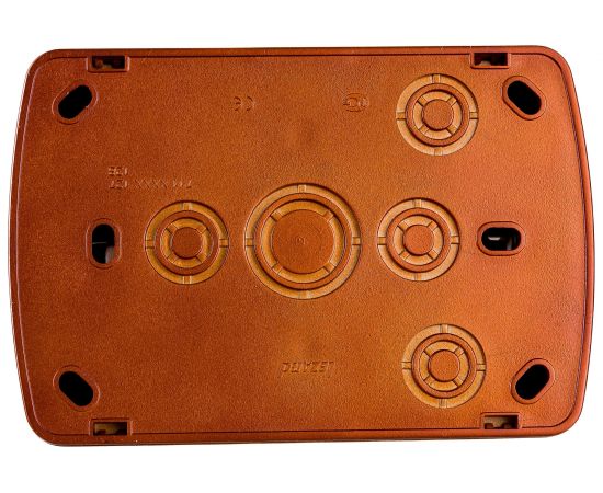 Двойная розетка Lezard DEMET с/з закрытый корпус махагон 711-0500-127 – изображение 2