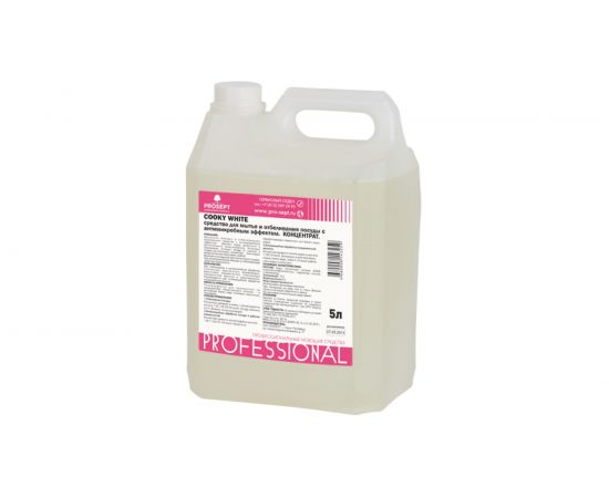 Средство для мытья и отбеливания посуды PROSEPT Cooky White 5 л 194-5 – изображение 2