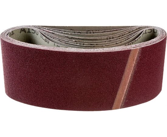 Шлифовальные ленты ЛБ 75х457 мм, А150, 14А, 10 шт. Tsunami D76107545714150 – изображение 2