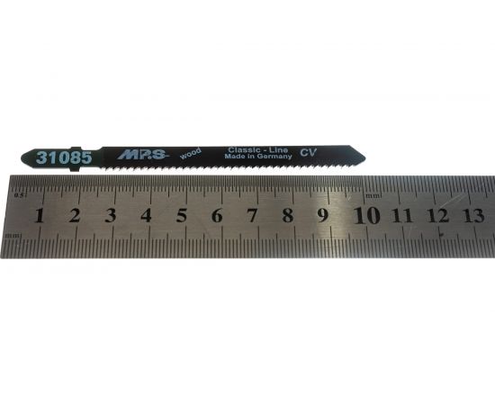 Пилки (100х75х2.0 мм; 5 шт.) по древесине, фанере, пластику, оргстеклу MPS 31085 – изображение 2