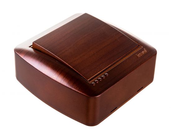 Выключатель Lezard DEMET махагон 711-0500-100 – изображение 3