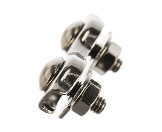 Зажим для троса ЕВРОПАРТНЕР DUPLEX D2 мм, нержав. сталь, 1 шт. G1 4402 – изображение 3