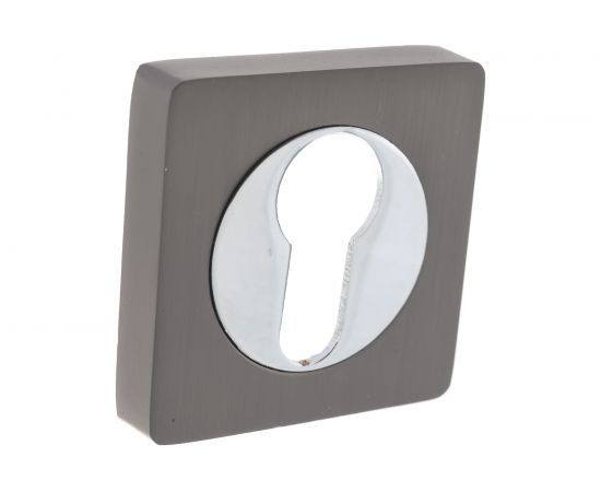 Накладка на цилиндр к ручкам BK AL 02 (матовый чёрный никель) PUERTO ET AL 02 MBN – изображение 3