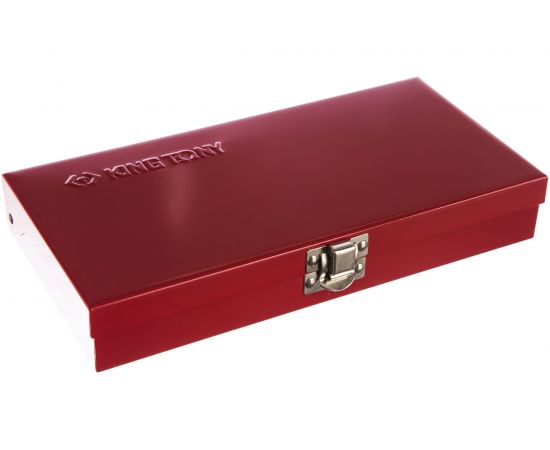 Набор шестигранных торцевых головок с принадлежностями 1/4", 4-13мм, 26шт KING TONY 2526MR – изображение 3