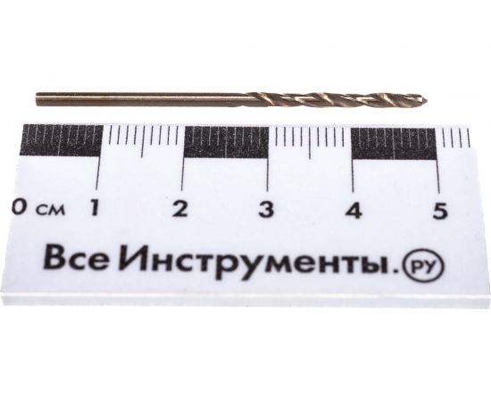 Сверло по металлу (2х24х49 мм; ц/х; Р6М5К5; А1) GRIFF a112020 – изображение 3