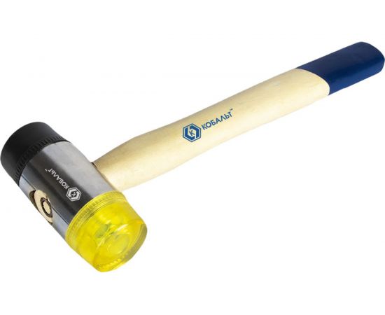 Рихтовочный молоток (45 мм, деревянная рукоятка) КОБАЛЬТ 249-495 – изображение 3