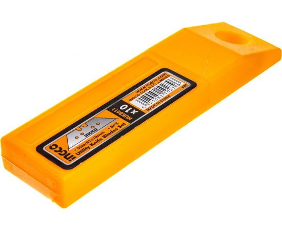 Лезвия (10 шт; 61х19 мм) для универсального ножа INGCO HUKB611 – изображение 3