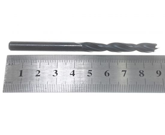 Сверло спиральное по дереву, М-образная заточка Профессионал (6х90х50 мм; сталь 65Г) Зубр 29421-090-06_z01 – изображение 4