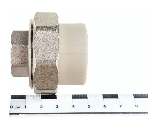 Комбинированная муфта VALFEX PP-R серая, разъем 32х3/4 дюйма ВР 10155220Г 127-1035 – изображение 5