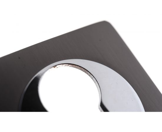 Накладка на цилиндр к ручкам BK AL 02 (матовый чёрный никель) PUERTO ET AL 02 MBN – изображение 5