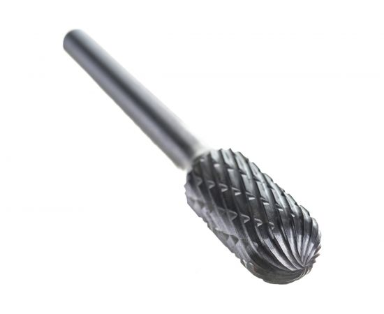 Бор-фреза форма С цилиндр со сферическим концом DC (10х20/65 мм; хвостовик 6 мм) D.BOR RB-DC-C-10-065-6 