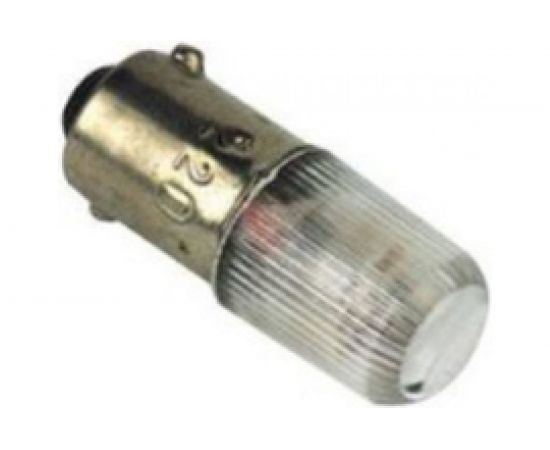 Неоновая лампа Emas Ва9S 220B, зеленая, штырьковая NA201Y 