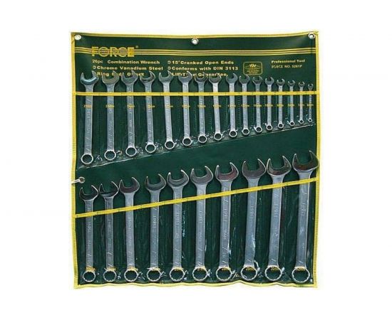 Набор комбинированных гаечных ключей 26 предметов FORCE 5261C 