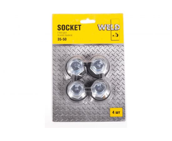 Гнездо панельное 35-50 SOCKET 4 шт Weld G35-50 