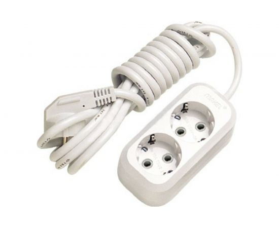 Удлинитель Makel 2х5м с заземлением 16А IP20 MGP114 