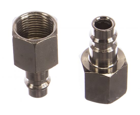 Ниппель универсальный быстросъемный (папа рапид - F3/8) 2 шт. Stels 57060 