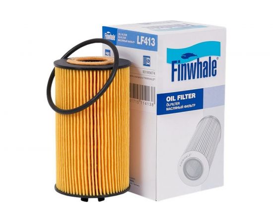 Фильтр масляный /картридж/ Aveo Cruze Orlando FINWHALE AStra Corsa Insignia Zafira FINWHALE LF413 