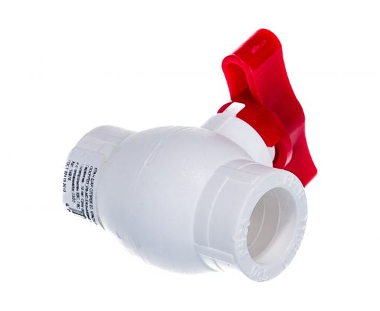 Кран шаровой RTP бабочка КРАСНЫЙ D20 мм 14976 – изображение 2