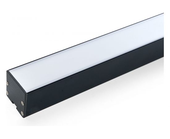 Накладной профиль для светодиодной ленты FERON CAB256 цвет черный, 10369 – изображение 2