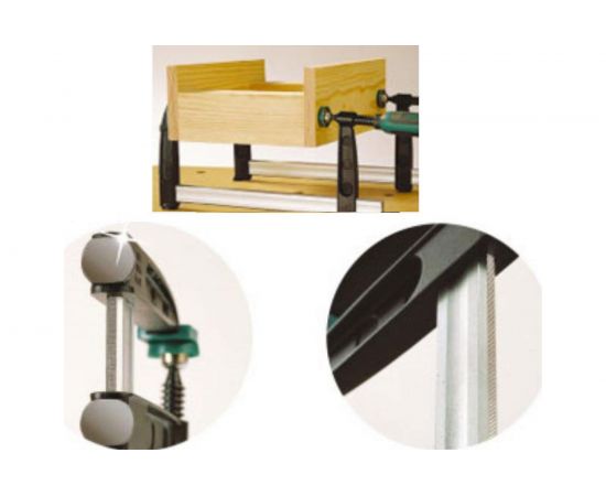 Винтовая струбцина Wolfcraft SZ 50-200 3605000 – изображение 2