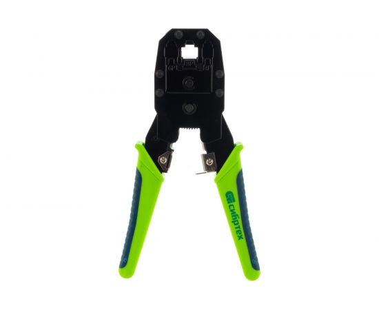 Клещи для обжима телефонных и компьютерных клемм СИБРТЕХ 4P, 6P, 8P 17733 – изображение 2
