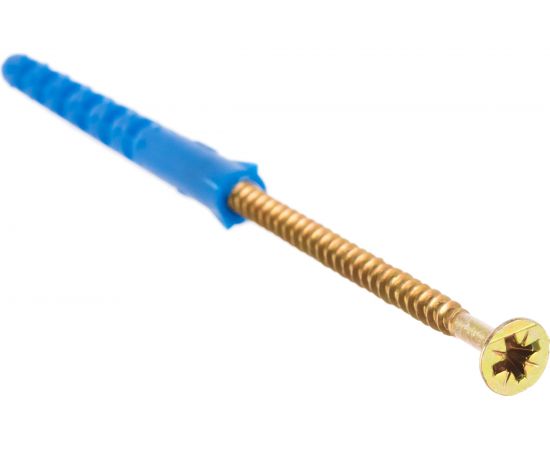 Набор крепления плинтусов VIPкрепеж 6/60 дюбель ежик 16шт/16шт 23010 VIP – изображение 2