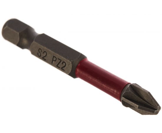 Бита торсионная (2 шт; Pz2; 50 мм) REDVERG 6654209 – изображение 2