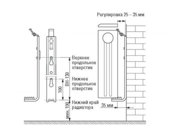 Монтажный комплект VIESSMANN компакт 500 мм 7572547 – изображение 2