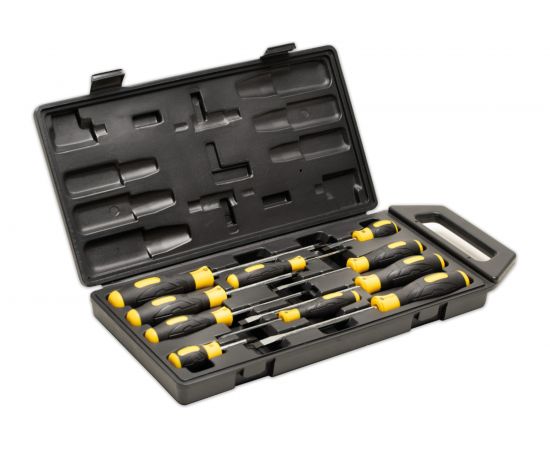 Набор отверток SHTOK 10 шт. кейс 09904 – изображение 2