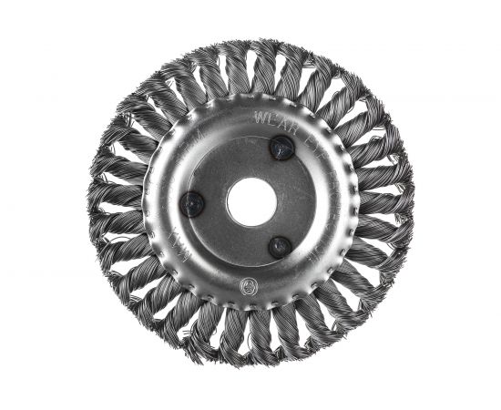 Кордщетка радиальная витая (150х22.2 мм) ПРАКТИКА 032-522 – изображение 3