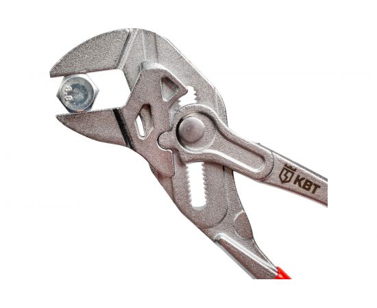 Переставные клещи - гаечный ключ КВТ 180 мм 82147 – изображение 3