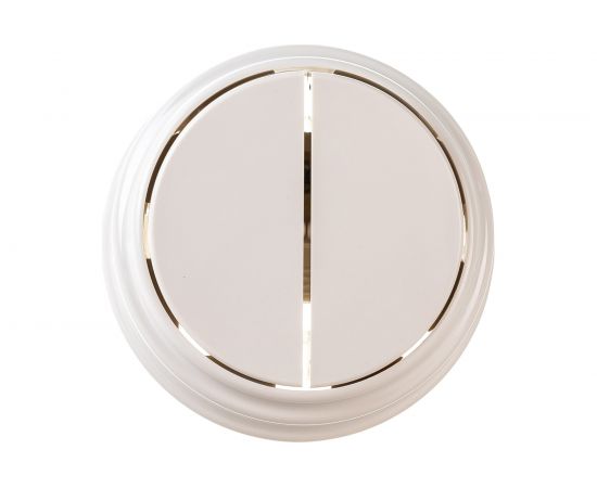 2-клавишный выключатель Bylectrica А510-2202 10А открытой установки, серия РЕТРО, бежевый, А510-2202 бежевый – изображение 3