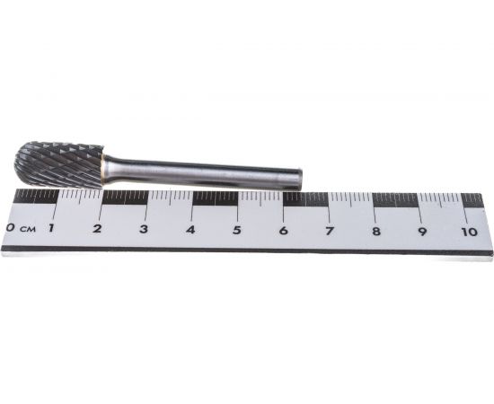 Бор-фреза форма С цилиндр со сферическим концом DC (10х20/65 мм; хвостовик 6 мм) D.BOR RB-DC-C-10-065-6 – изображение 3