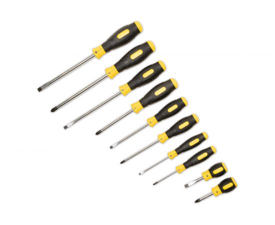 Набор отверток SHTOK 10 шт. кейс 09904 – изображение 3