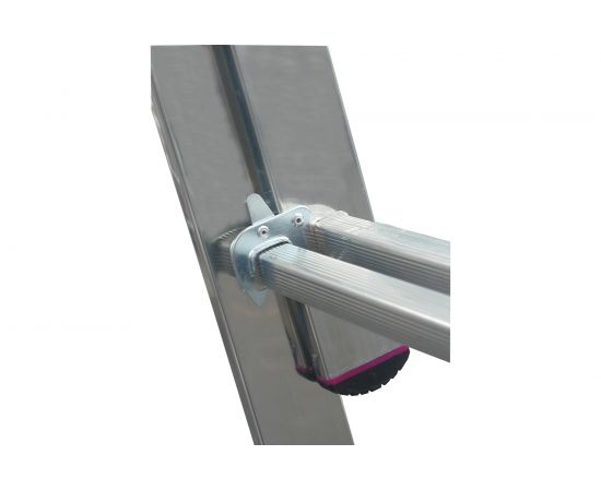 Трехсекционная алюминиевая лестница 3х8 Krause Corda 010384 – изображение 4