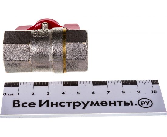 Кран шаровой RTP латунный, вн/вн., PN 25, ручка бабочка, G 3/4 25349 – изображение 4