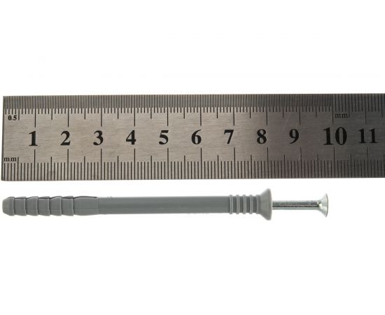 Дюбель-гвоздь Госкреп 6х80 пот.манж. полипропилен 10 шт., подвес 4-0012810 – изображение 4