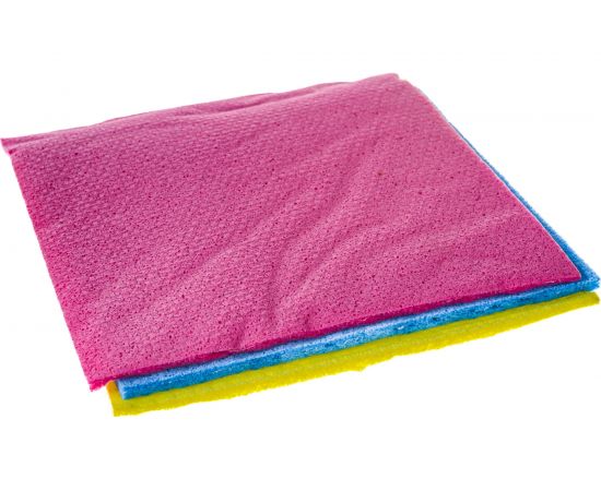 Губчатая салфетка YORK Миди AZUR 3шт. 14х14 см 024150 – изображение 4