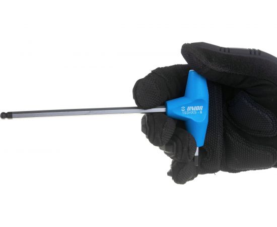 Шестигранный ключ Unior с Т-образной рукояткой с закруглённым жалом 6 мм 3838909082806 – изображение 4