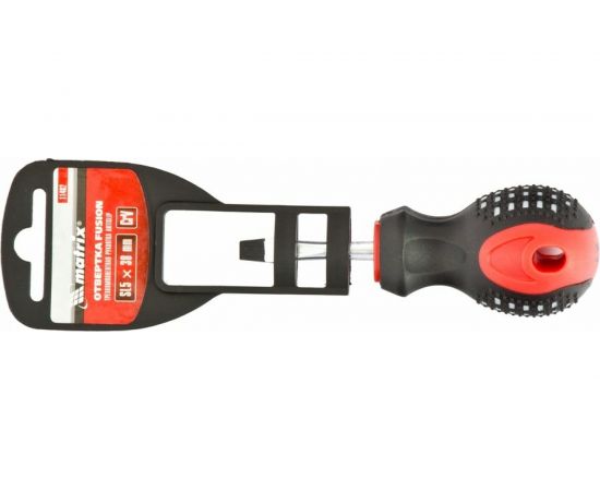 Отвертка MATRIX Fusion, SL 5,0х38 мм, 11402 – изображение 4