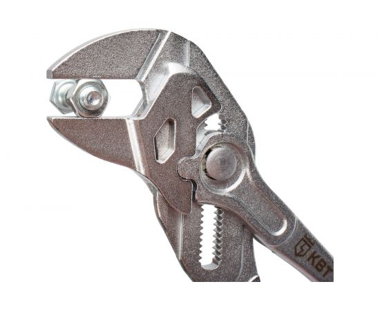 Переставные клещи - гаечный ключ КВТ 180 мм 82147 – изображение 5