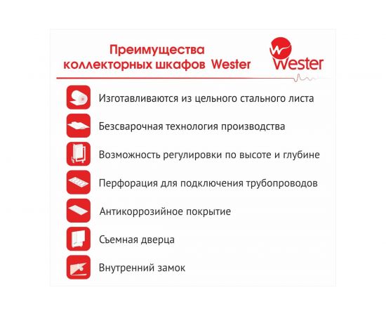 Коллекторный шкаф Wester ШРН-4 – изображение 5