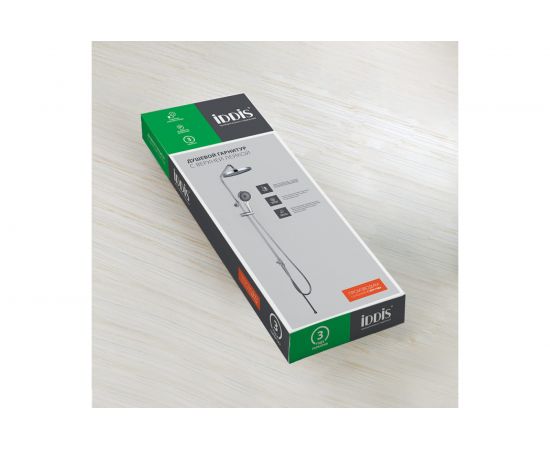 Душевой гарнитур с верхней лейкой IDDIS SpaHome SPA3F0Ci76 – изображение 5