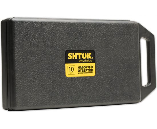 Набор отверток SHTOK 10 шт. кейс 09904 – изображение 6