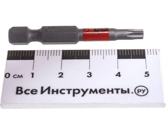 Биты торсионные красные TORX (10 шт; T20; 50 мм) SKRAB 43636 – изображение 6