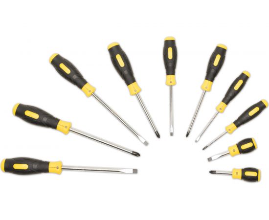 Набор отверток SHTOK 10 шт. кейс 09904 – изображение 8